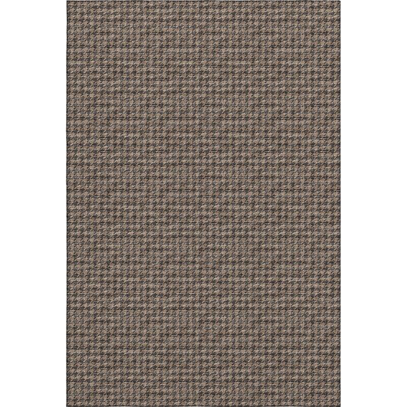 Premium Washable Super Soft Modern Houndstooth Mayfield Rug