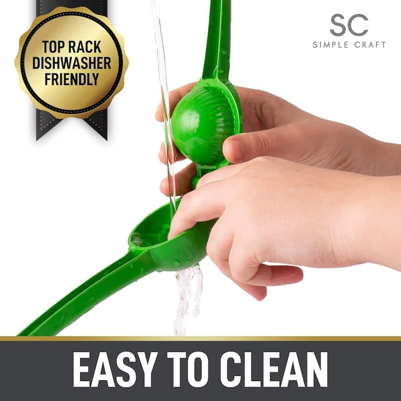 Zulay Kitchen Handheld Lemon Squeezer and Single Bowl Citrus Juicer