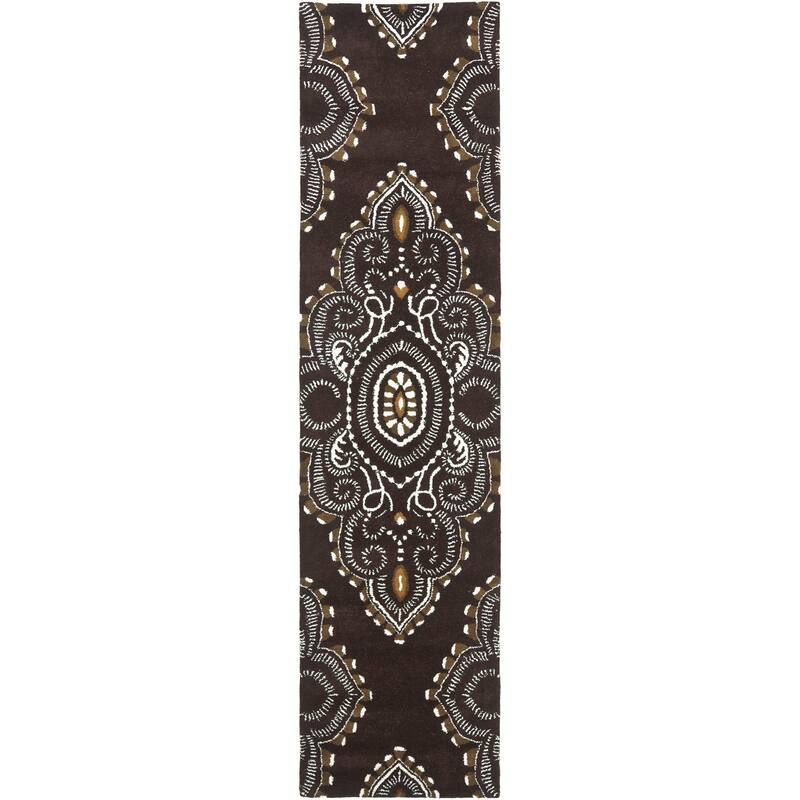 SAFAVIEH Handmade Wyndham Geanina Modern Wool Rug