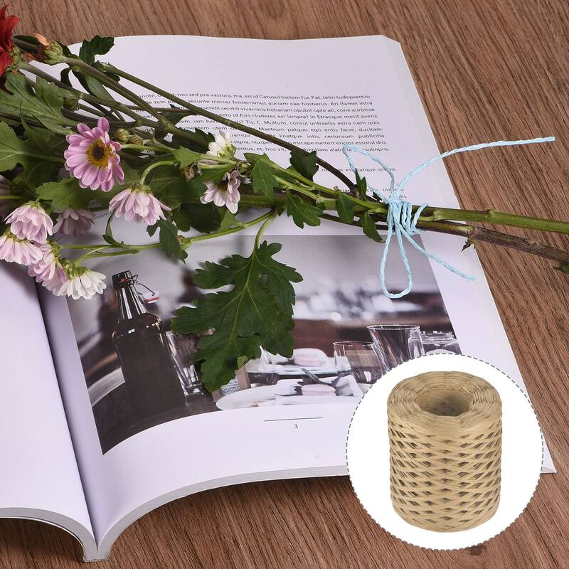 Raffia Paper Craft Rope 200m Length Handmade for DIY Decoration