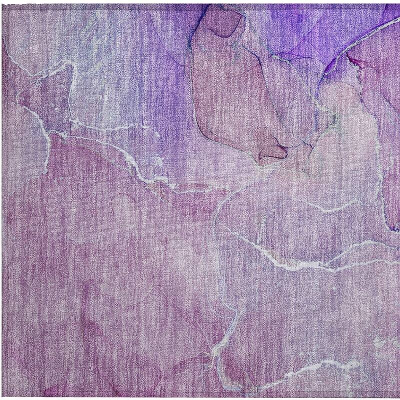Almisi Modern Art-Inspired Weather Resistant Classic Meets Modern Outdoor Rug