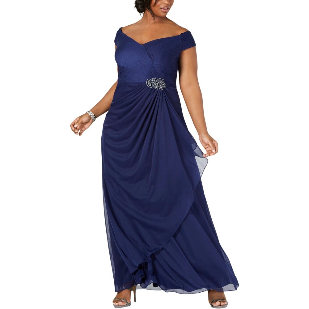 Alex evening plus deals size formal dresses