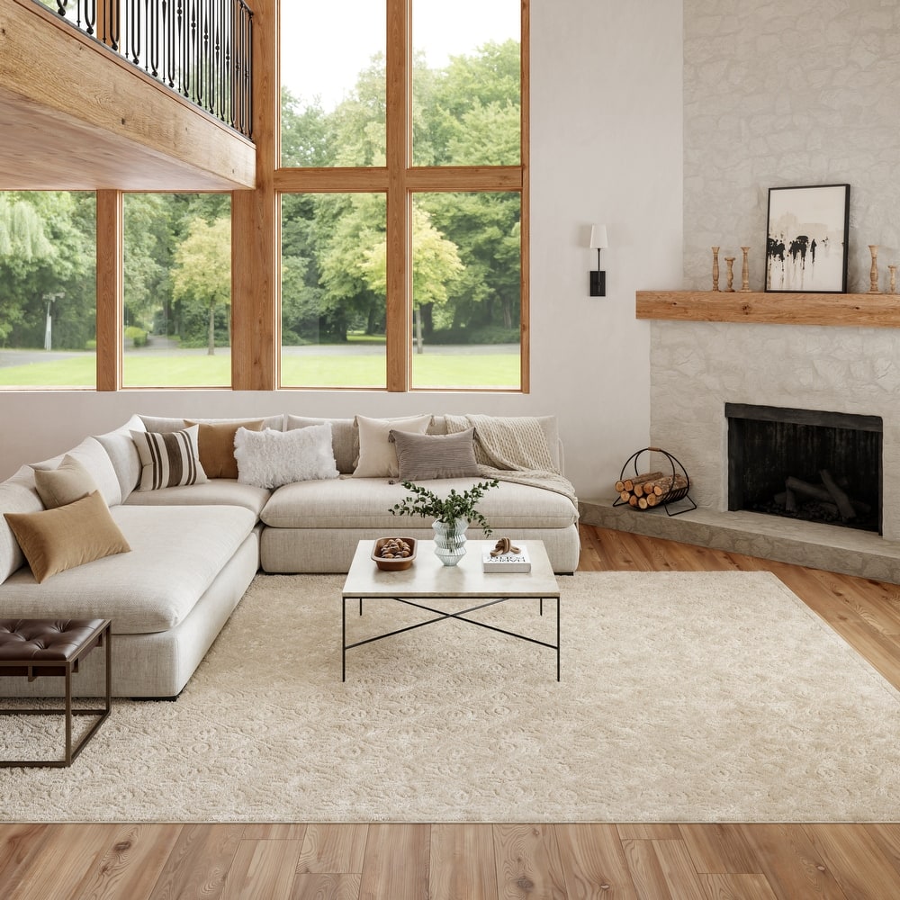 Nourison Washable Charm Indoor only Floral Area Rug