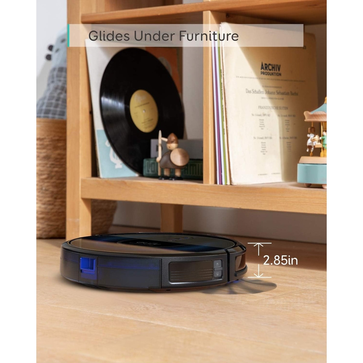【️BACK DROP】Anker Eufy Robot Vacuum Anker Eufy Robot Vacuum with Dynamic Navigation 2.0 - Refurbished