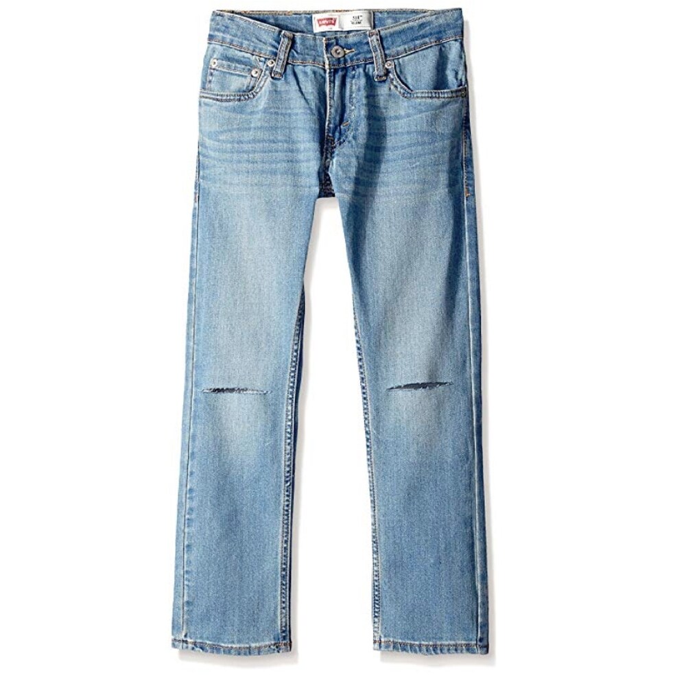 levi's busted knee jeans