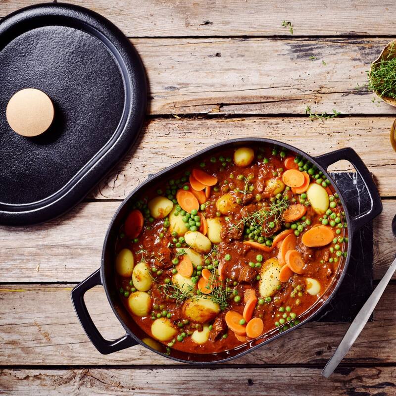 Alva Nori Enameled Cast Iron Dutch Oven w/ Lid