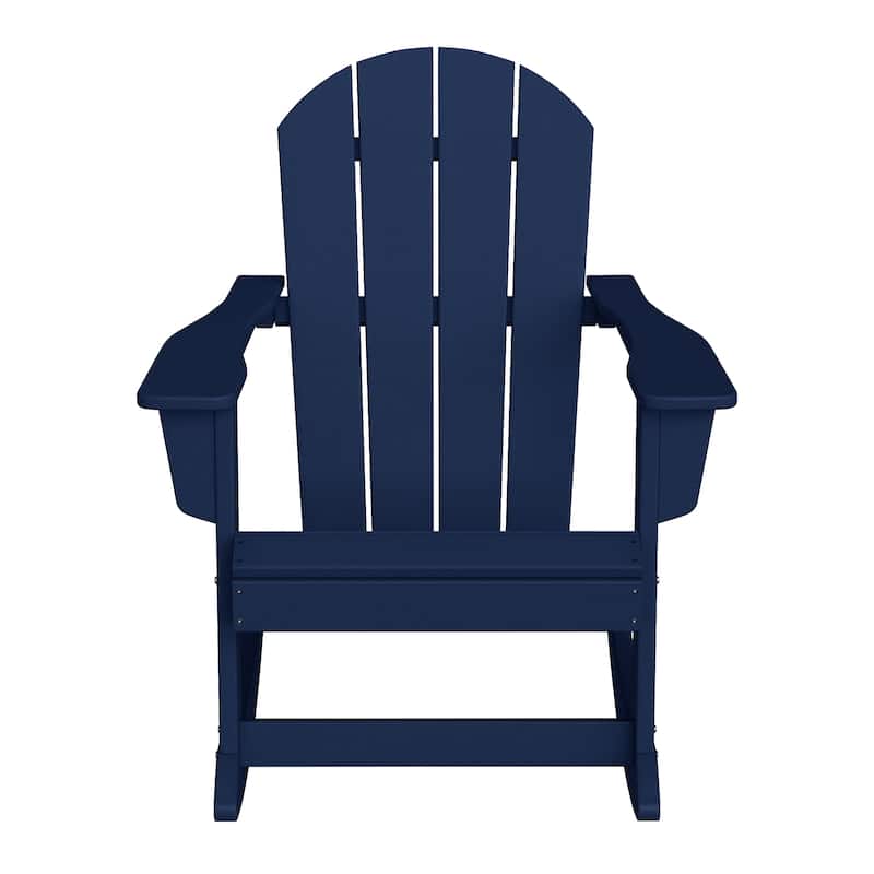 Polytrends Laguna Hdpe All Weather Outdoor Patio Rocking Chair