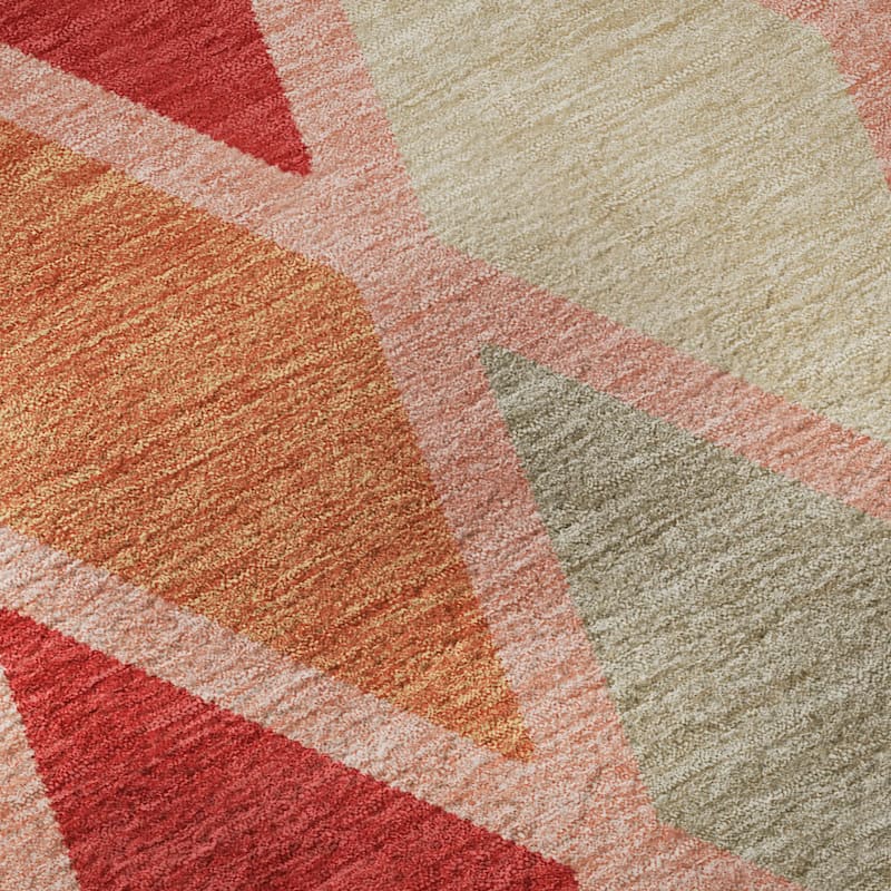 Premium Washable Super Soft Mosaic Diamonds Mayfield Rug