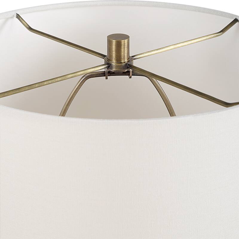 Uttermost Abyss Blue Table Lamp - 22.5" H X 12" W X 12" D