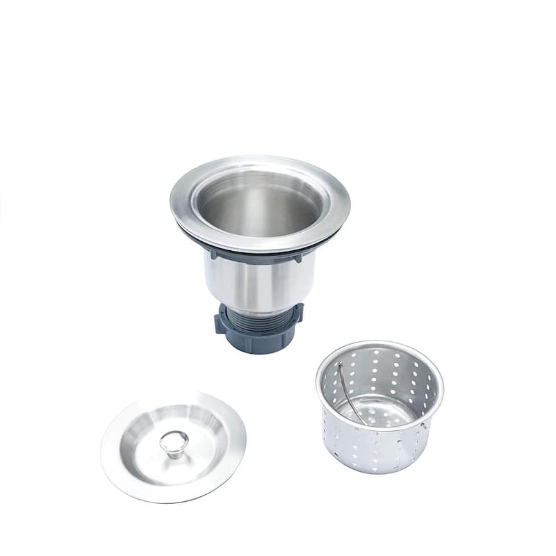 UM3219 32" x 19" Single Bowl Under-Mount Stainless Steel Kitchen Sink