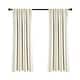 preview thumbnail 43 of 85, Lush Decor Farmhouse Stripe Yarn Dyed Cotton Window Curtain Panel Pair