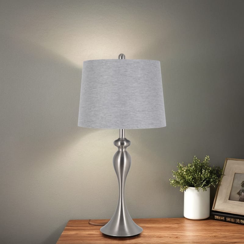 29" Steel Table Lamp (Set of 2)