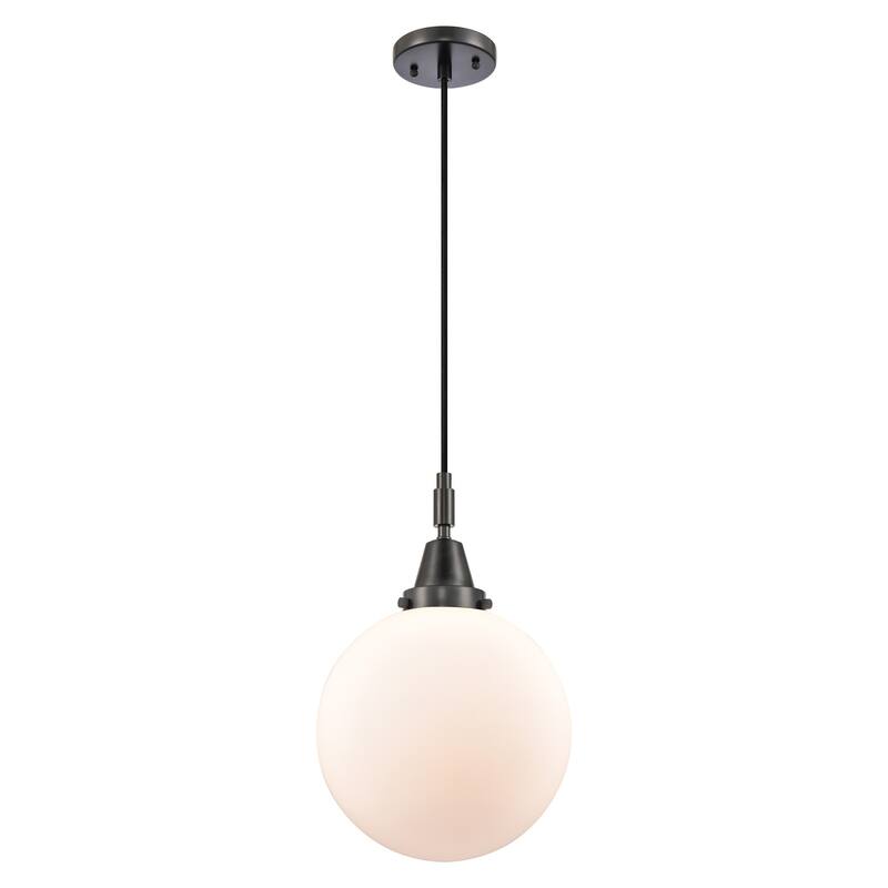 Innovations Lighting 447-1P-G201-10 Beacon 10" Wide Mini Pendant with