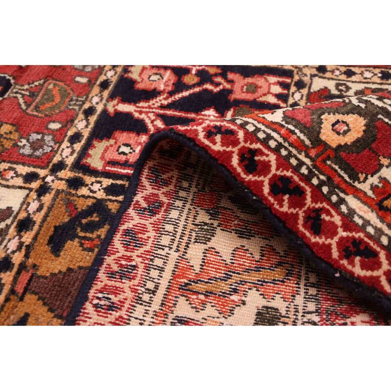 ECARPETGALLERY Hand-knotted Kayseri Vintage Red Wool Rug - 6'9 x 9'3