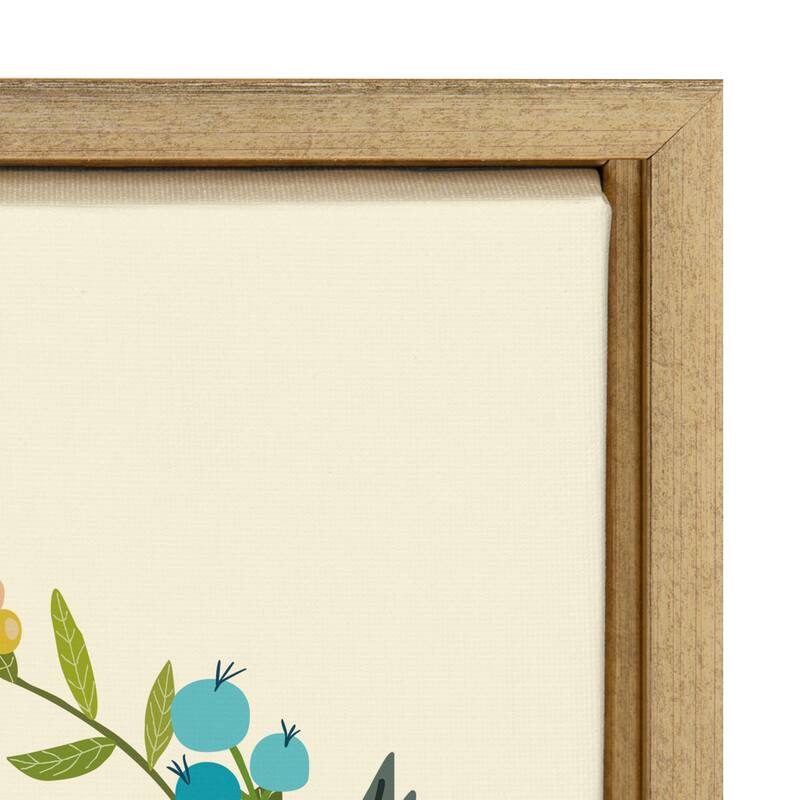 Kate and Laurel Sylvie MC441 The Only Person Framed Canvas by Mia Charro