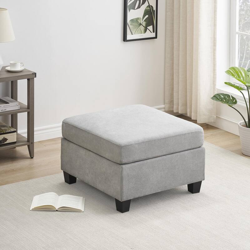 Sectional Sofa with Storage Seats