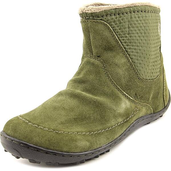 Shop Columbia Minx Nocca Slip Women Round Toe Suede Green Winter