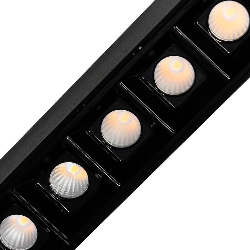 Pienza 2 in LED Integrated Black Chandelier