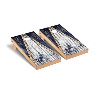 College Vault George Washington Colonials Weathered Cornhole Board Set