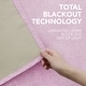 preview thumbnail 39 of 69, Deconovo Faux Linen Total Blackout Grommet Curtain (2 Panels)