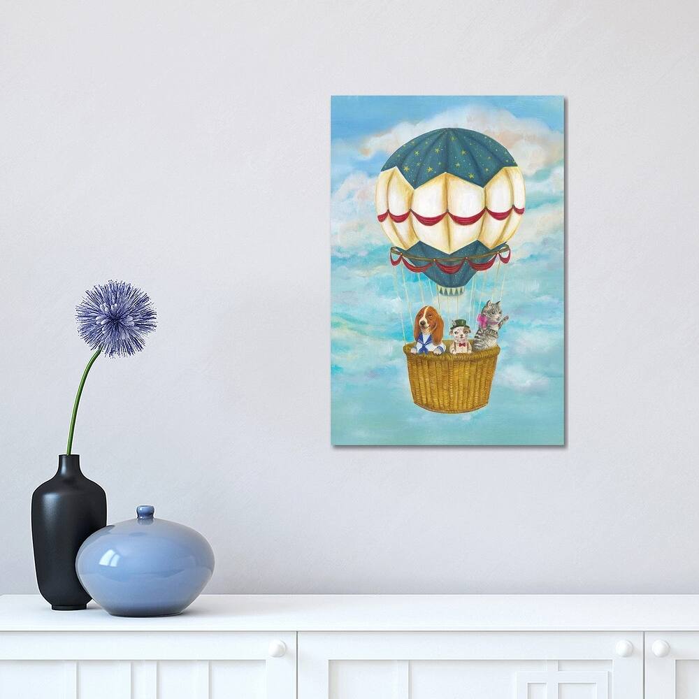 iCanvas "Up Up & Away" by Jahna Vashti Canvas Print
