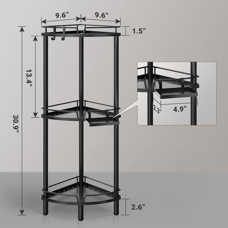 Corner Shower Caddy Standing