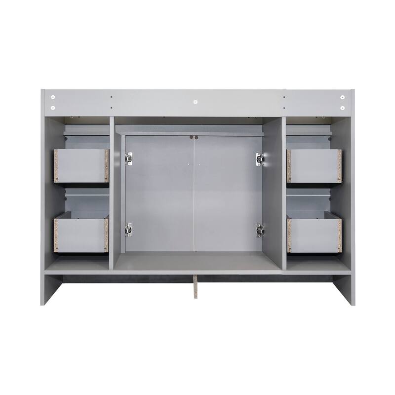 Design House Wyndham 48 Inch 2-Door 4-Drawer Vanity without Top