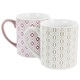 preview thumbnail 3 of 3, Mr. Coffee Bliss 4 Piece 20 Ounce Can Shaped Stoneware Mug Set in Assorted Colors and Patterns