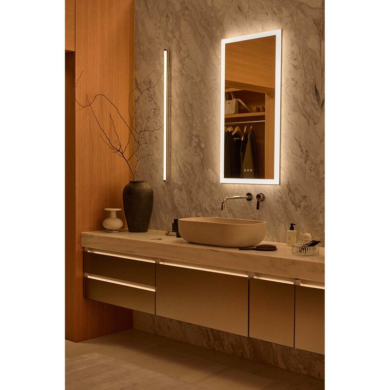 Robern AR2040D4FP1LP AiO Reserve 19-1/4" x 39-3/8" Lighted Frameless