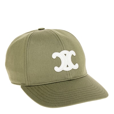 Celine Triomphe Baseball Cap in Cotton