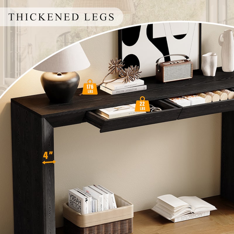 Console Table with 2 Concealed Drawersrs
