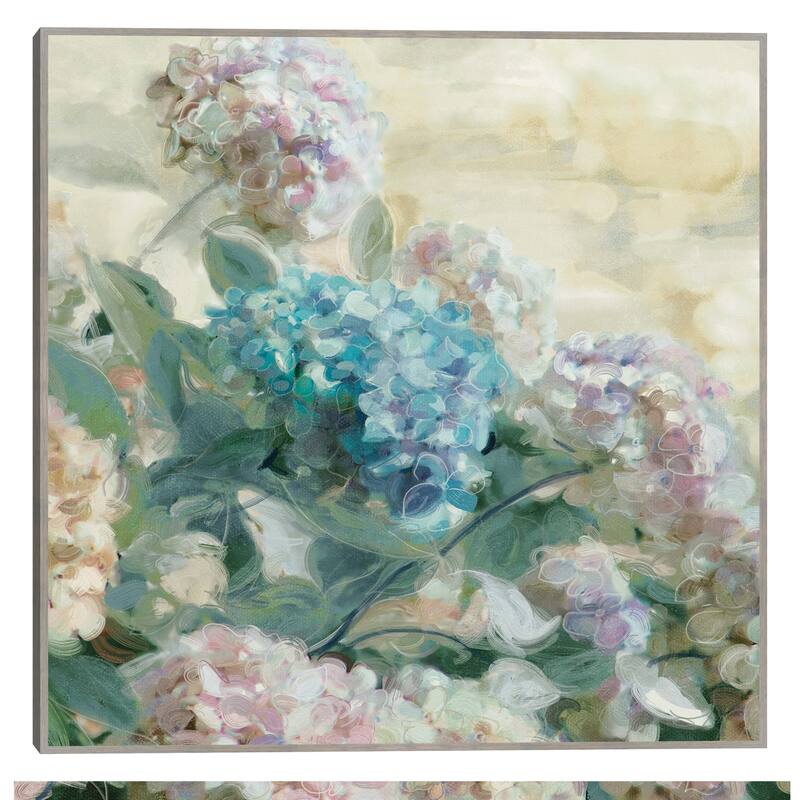 Hydrangeas By Studio Arts Canvas Art Print