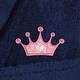 preview thumbnail 23 of 21, Sweet Kids 100% Polyester SUPER PLUSH Double Brushed Hooded Bathrobe - CROWN