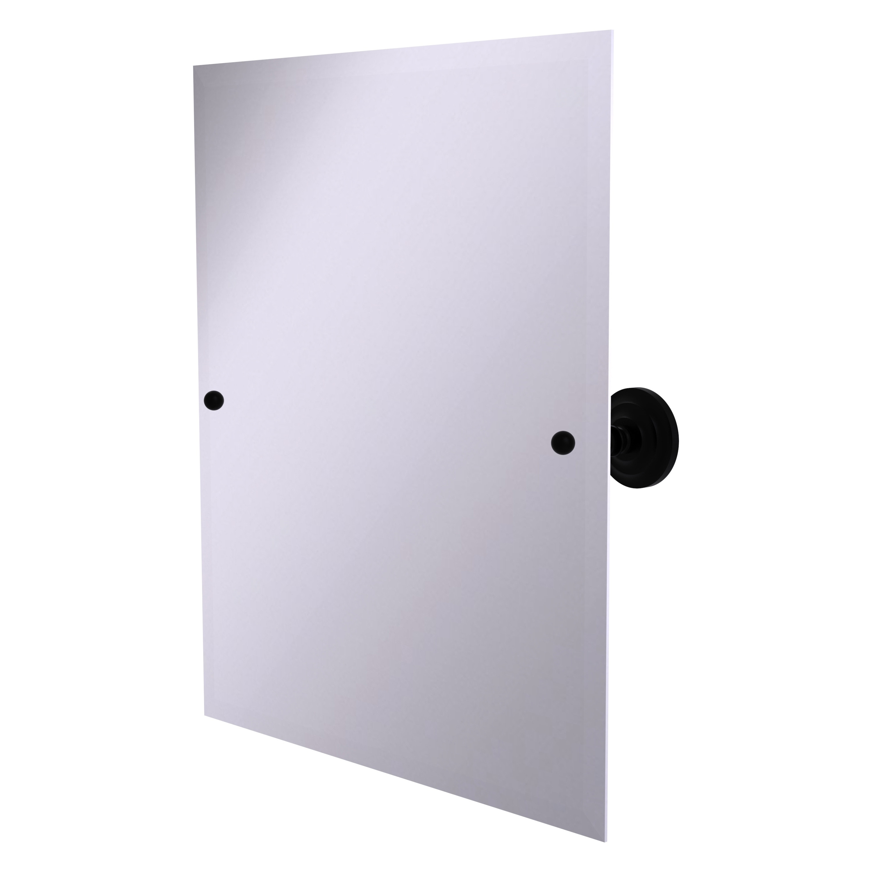 Allied Brass Frameless Rectangular Tilt Mirror with Beveled Edge