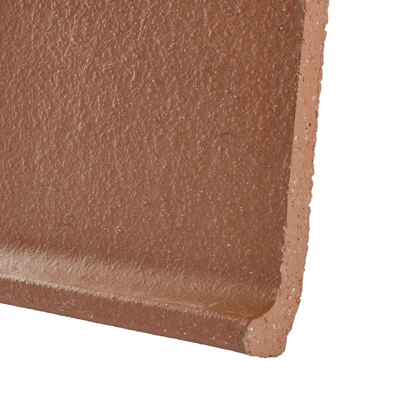 Merola Tile Lincoln Quarry Cove Base Mayflower Red 6" x 6" Ceramic Floor and Wall Trim