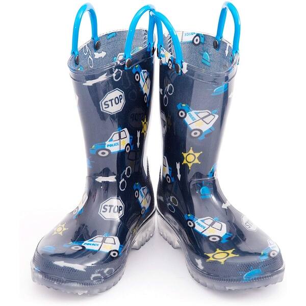 Outee Toddler Kids Lightweight Rain Boots