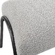 preview thumbnail 6 of 5, Uttermost Jacobsen Modern Gray Bench - 56"W X 20"H X 19"D