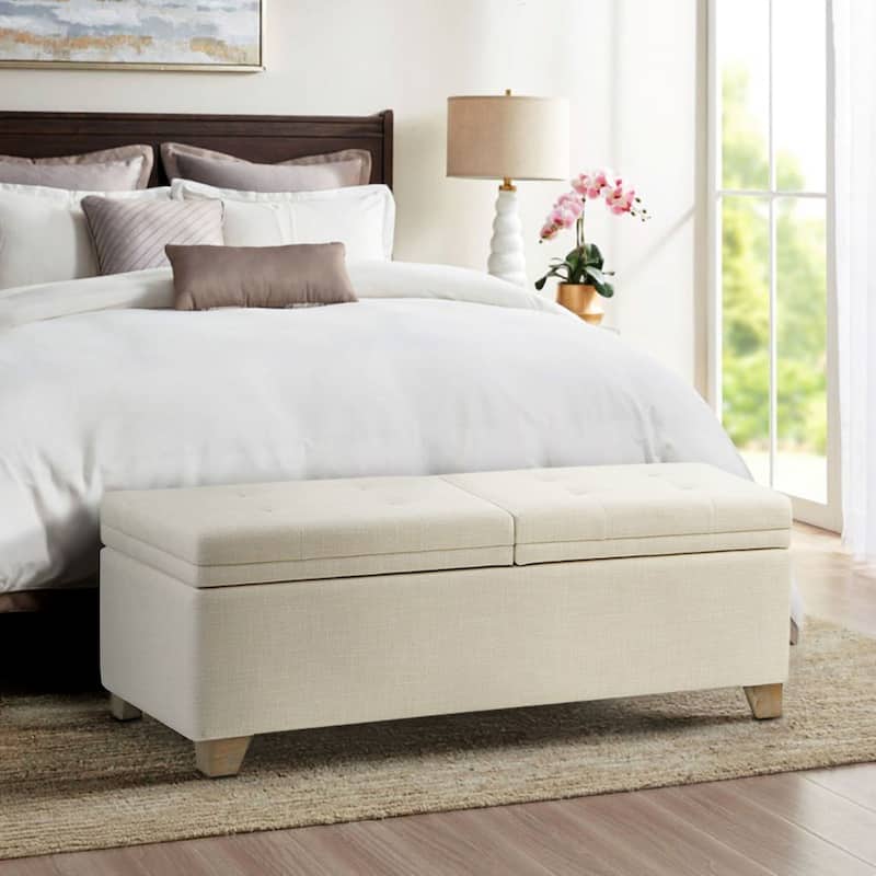 Madison Park Jaxon Soft Close Storage Bench