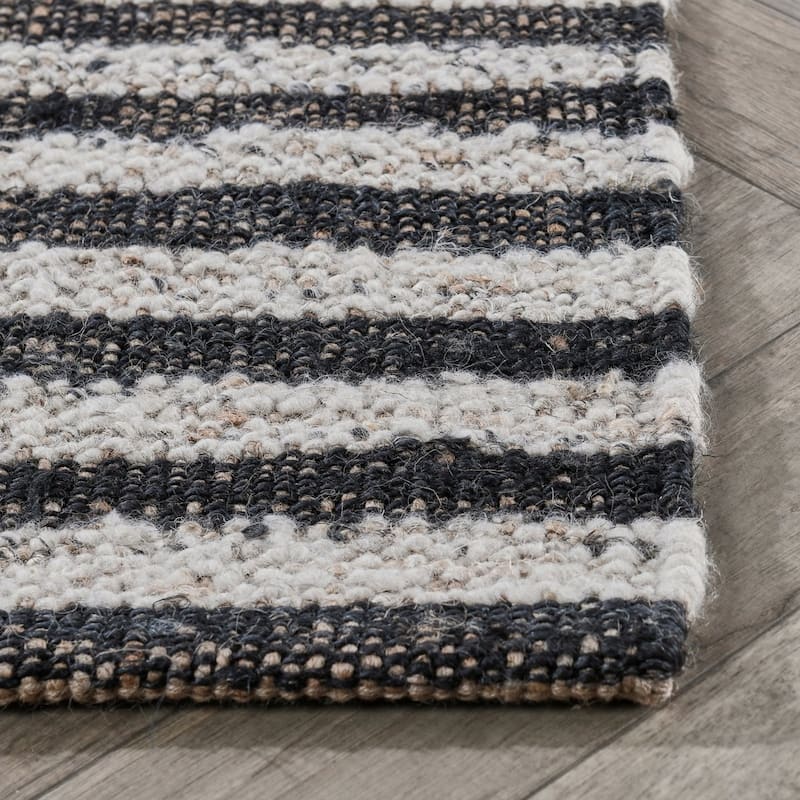 Kofu Striped Accent Rug by Kosas Home