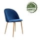 preview thumbnail 9 of 37, Porthos Home Jailyn Dining Room Chairs Set Of 4, Velvet And Metal