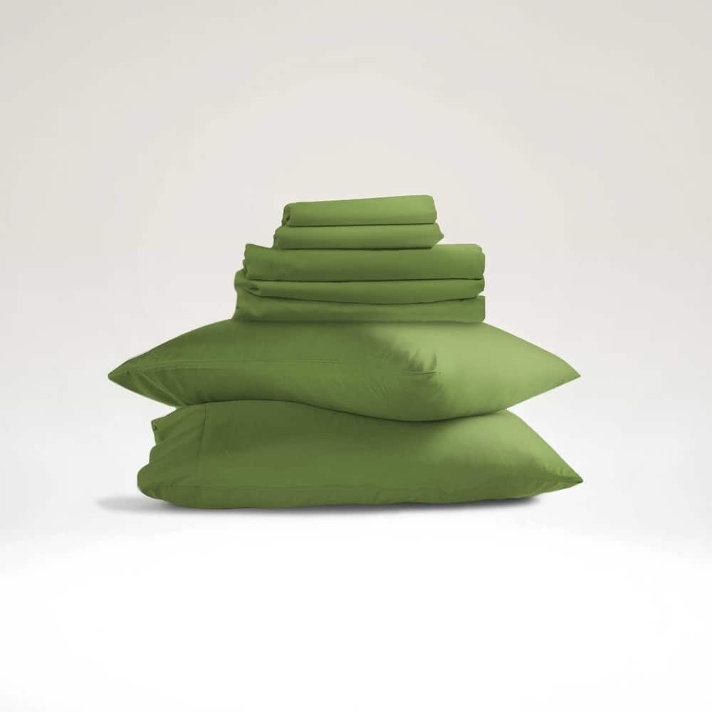 Empyrean 7 PC Bedding Set, Luxury Microfiber Duvet Cover With Sheets Bed Sets