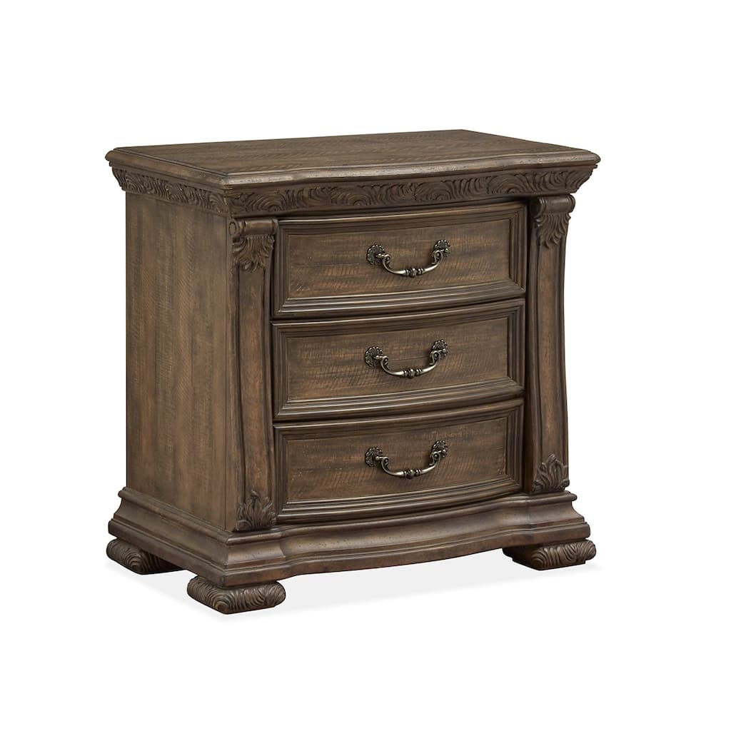 Magnussen Home Durango Willadeene Brown Drawer Nightstand