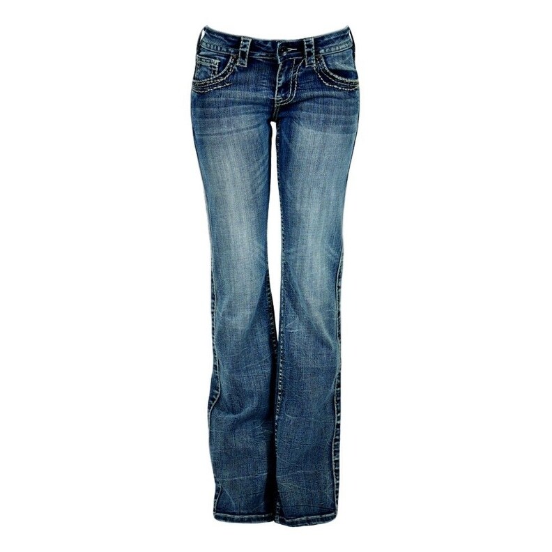 Shop Cowgirl Tuff Western Denim Jeans Women Timeless Barbed Wire