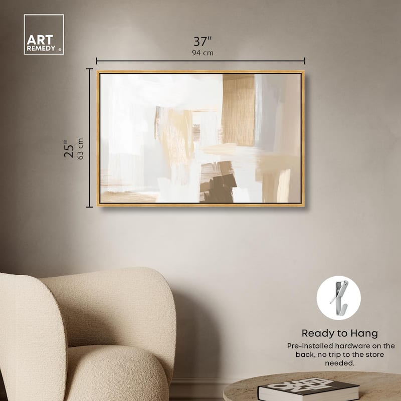 Honeycomb Hues II Canvas by Art Remedy