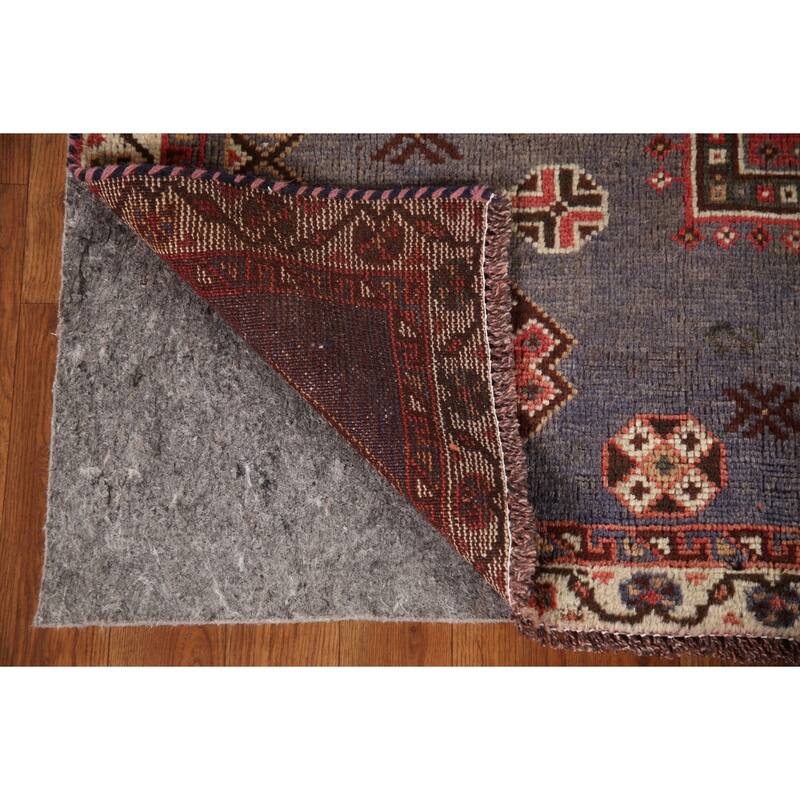Vegetable Dye Qashqai Persian Antique Rug Tribal Wool Carpet - 4'9"x 7'5"