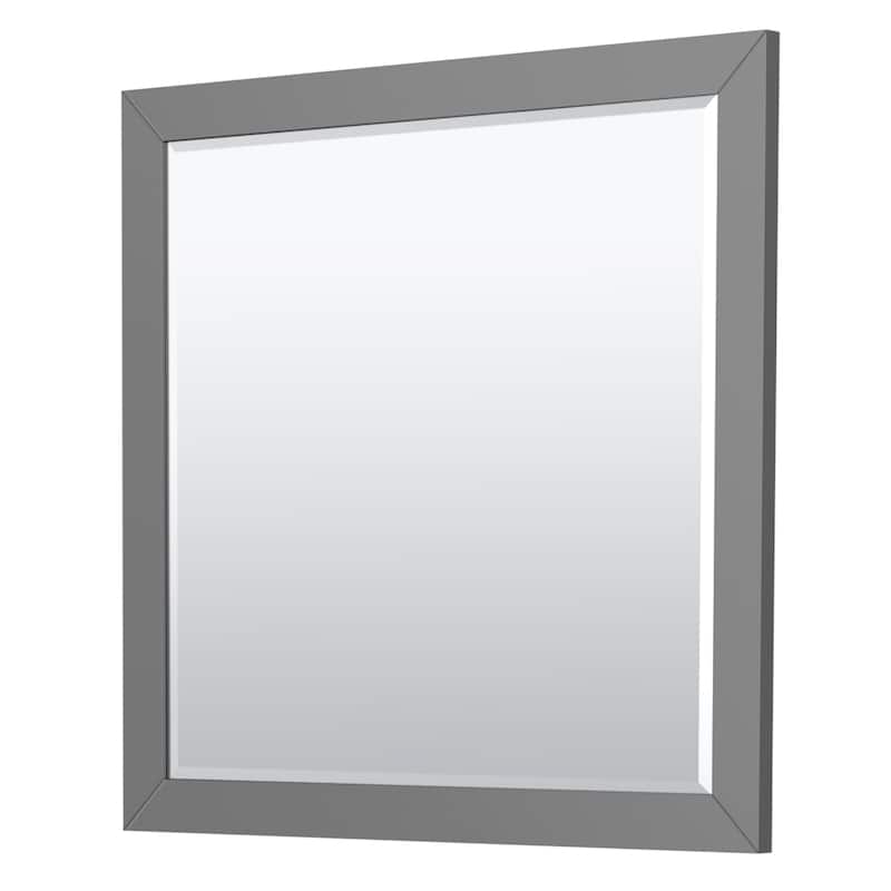 Strada 36-Inch Single Vanity Cabinet, 34-Inch Mirror