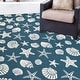 preview thumbnail 9 of 18, Nautical Seaside Indoor/ Outdoor Runner or Area Rug by Superior
