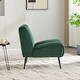 preview thumbnail 5 of 31, 24.4"W Accent Chair,Upholstered Armless Chair with Metal Legs