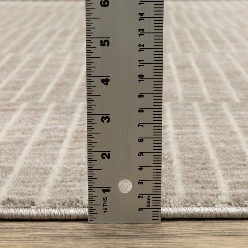 Style Haven Owen Modern Geometric Lines Area Rug