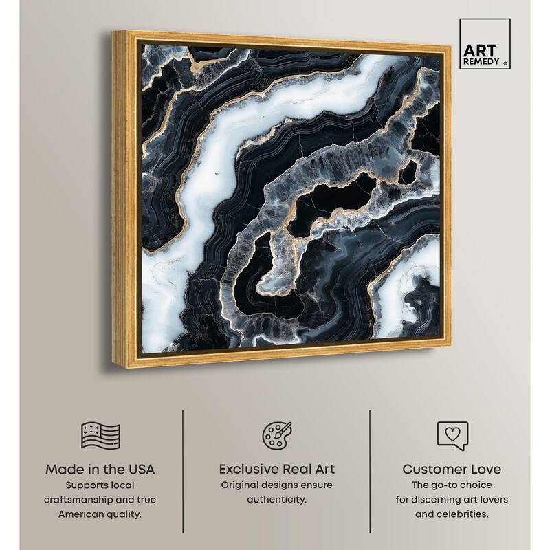 Aureate Ash Canvas by Art Remedy